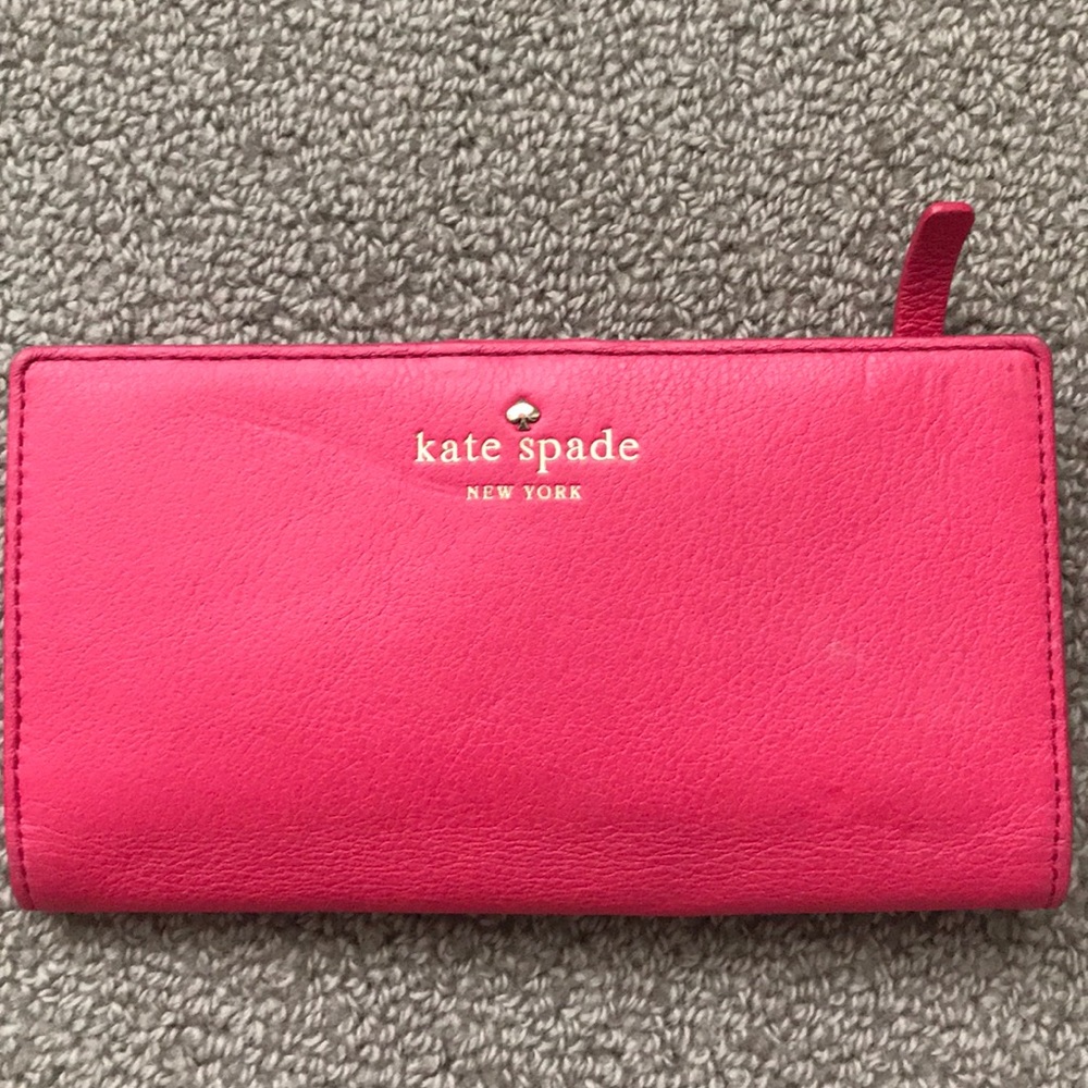 kate Spade Magenta Wallet